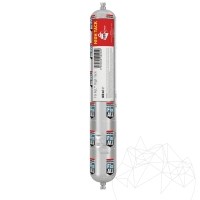 Elastyczny klej do łupków - Soudal FIX ALL High Tack Black - 600 ml (folia)