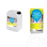 Zestaw hydroizolacyjny Weber.Tec Hydroprotect (worek 20 kg + puszka 10 kg)