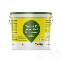 Dekoracyjny tynk mozaikowy (na podkład) - Weber.Pas Mozaik, 20 kg