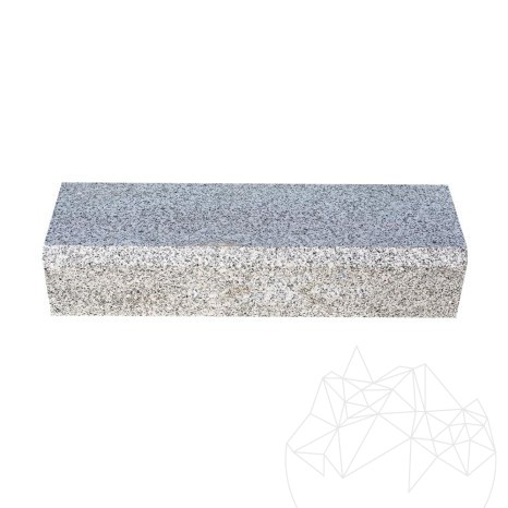 Obrzeże z białego granitu sardyńskiego, 10 x 15 x 50 cm (Bizot 2 cm 1L)