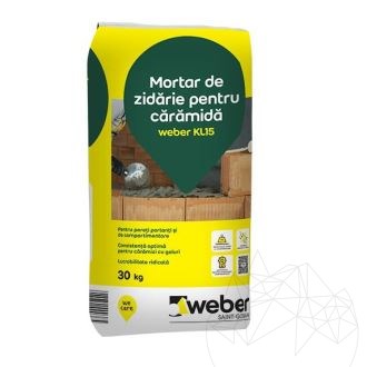 Zaprawa murarska - Weber KL, 15 -30 kg