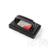 Pad emulgujący LTP Profesional Black z uchwytem - Pad do dużych obciążeń (usuwanie brudu, kleju, fug)