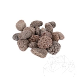 Kamyki Lava Red Worek, 20 kg