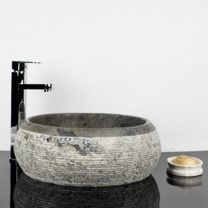 Matia umywalka marmurowa Ceppo Grey RS-24