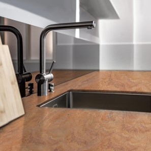 Kawałki specjalne Trawertyn Peach Cross Cut Brushed, 3 cm - Projekty specjalne