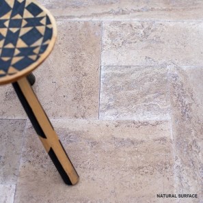 Trawertyn Latte PREMIUM French Pattern Set Periat, 1,2 cm