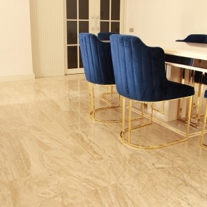 Trawertyn Striato Beige Mat, 61 x 30,5 x 1,2 cm