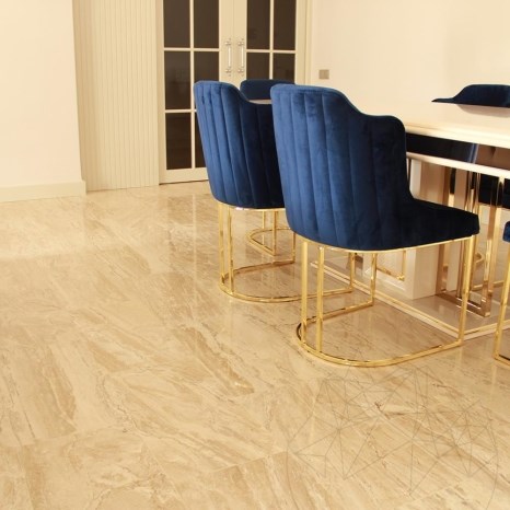 Trawertyn Striato Beige Mat, 61 x 30,5 x 1,2 cm