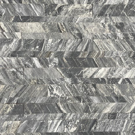 Elastyczny panel marmurowy 3D Express - Brazil White, 60x15 cm, samoprzylepny 3M do okładzin wnętrz, mebli, ścian