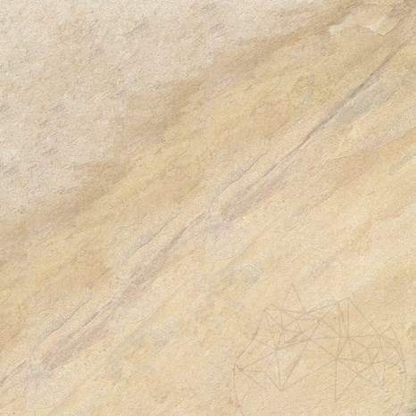 Kamień spiekany L'ALTRA PIETRA Colosseo Quarzite Gialla, 60 X 60 X 2 cm, R11 - Antypoślizgowy do użytku na zewnątrz