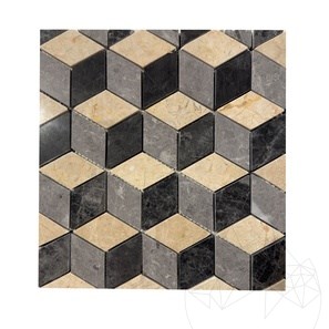 Mozaika marmurowa Cube Marble Mosaic Mix