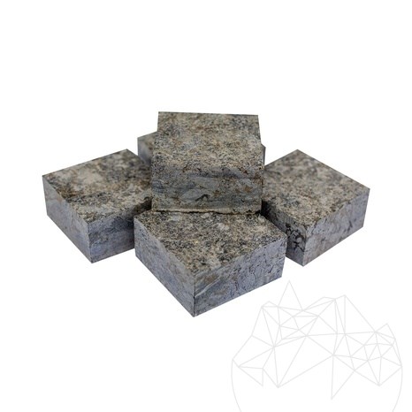 Labradoryt Kamień sześcienny Extra Blue Fasetowany ze wszystkich stron, 10 x 10 x 5 cm