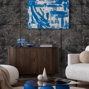 Labradorit Extra Blue AquaStorm, 60 x 60 x 2 cm