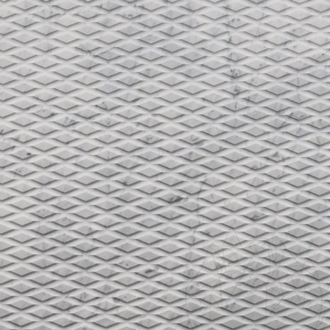 Carrara White Rombo Extreme Design Płyta 2CM