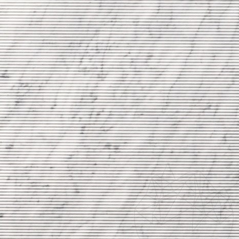 Carrara White Zigzag Design Płyta 2CM