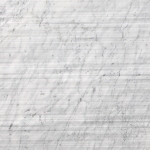 Carrara White Flute Design  Płyta 2CM