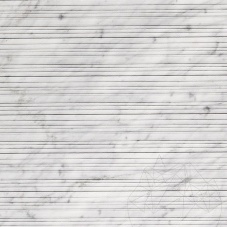 Carrara White Step Design Płyta 2CM