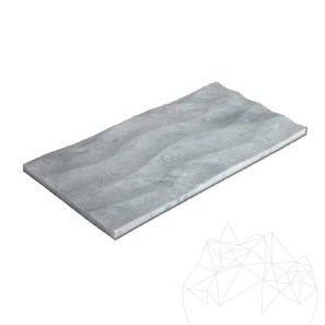 Marmur New York Waves, 60 x 30 cm