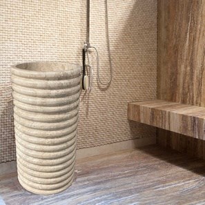 Umywalka łazienkowa - Latte Travertine SP 23