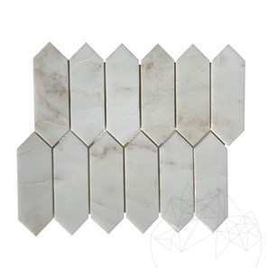 Arabescato Oro Marmur Polerowany Kolumnowy Mozaika 30.5 x 28 cm