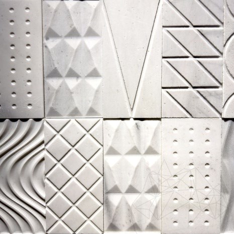 Kształty geometryczne Marmur nowojorski, 15 x 30 cm