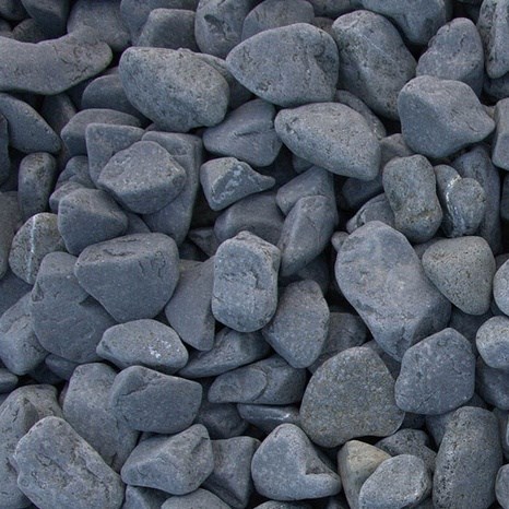 Ciemnoszare kamyki, 3-6 cm Worek 20 kg