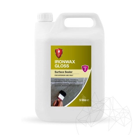 LTP Profesional Ironwax Gloss, wosk ochronny do kamienia naturalnego i terakoty, 5 L