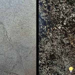 Półprzezroczysty elastyczny łupek SKIN 2 mm - srebrny połysk złota, 240 x 90 cm | Oświetlenie otoczenia, wewnętrzne i zewnętrzne