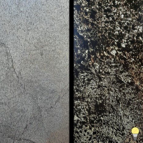 Półprzezroczysty elastyczny łupek SKIN 2 mm - srebrny połysk złota, 240 x 90 cm | Oświetlenie otoczenia, wewnętrzne i zewnętrzne