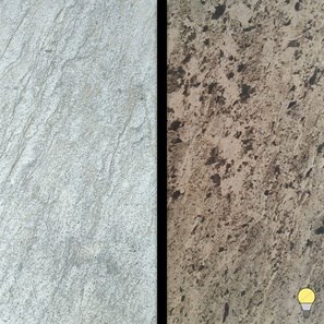 Półprzezroczysta elastyczna skóra łupkowa 2 mm - srebrnoszara, 280 x 125 cm | Oświetlenie otoczenia, wewnętrzne i zewnętrzne