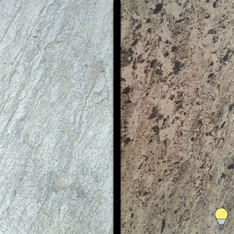 Półprzezroczysta elastyczna skóra łupkowa 2 mm - srebrnoszara, 210 x 105 cm | Oświetlenie otoczenia, wewnętrzne i zewnętrzne