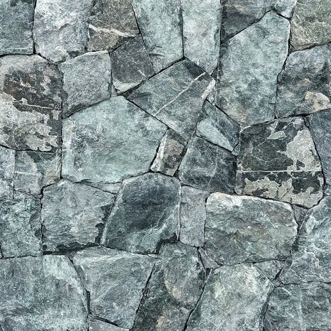 Marmur elewacyjny poligonalny Rock Face Green Paradiso