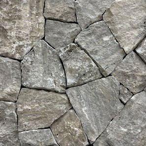 Trawertyn elewacyjny poligonalny Rock Face Silver