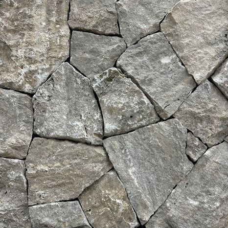 Trawertyn elewacyjny poligonalny Rock Face Silver